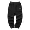 Pantaloni casual affusolati con stampa a lettere “Black”