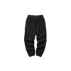 Pantaloni casual affusolati con stampa a lettere “Black”