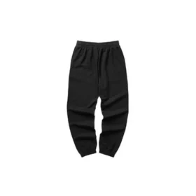 Pantaloni casual affusolati con stampa a lettere “Black”