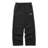 Pantaloni casual colorati a gamba dritta “Black”