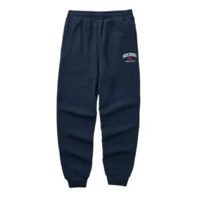 Pantaloni casual colorati con fodera in pile “Navy”