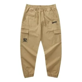 Pantaloni casual da lavoro con coulisse “Tan”