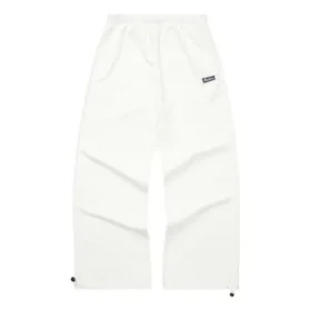 Pantaloni casual dritti con logo “Bianco” Pantaloni casual dritti con logo “Bianco”