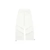 Pantaloni casual dritti con logo “Bianco”