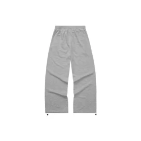 Pantaloni casual dritti con logo “Grigio”