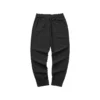 Pantaloni casual dritti in tessuto della serie Diamond “Black”