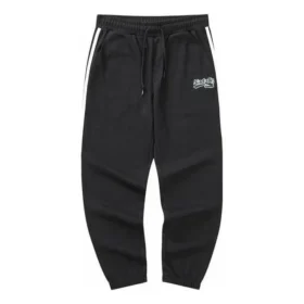 Pantaloni casual in tessuto “Black White”