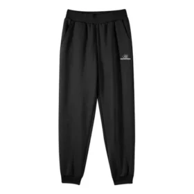 Pantaloni casual larghi affusolati con stampa Letter “Nero Grigio Bianco”