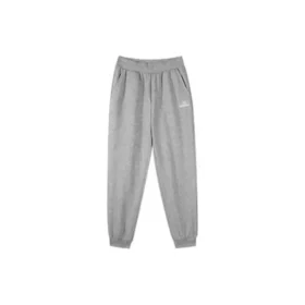 Pantaloni casual larghi affusolati con stampa Letter “Nero Grigio Bianco”