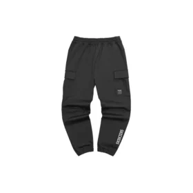 Pantaloni dritti da lavoro con logo stampato “Grey Black Green”