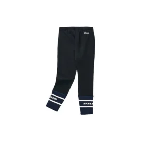 Pantaloni in pile a maglia fitta con coulisse “Nero Bianco” Pantaloni in pile a maglia fitta con coulisse “Nero Bianco”