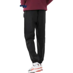 Pantaloni in tessuto con logo stampato “Black”