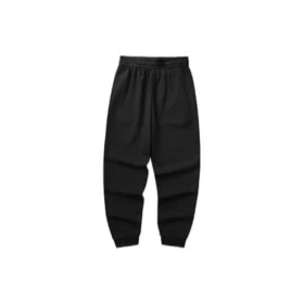 Pantaloni in tessuto con logo stampato “Nero” Pantaloni in tessuto con logo stampato “Nero”