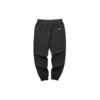 Pantaloni sportivi affusolati e caldi con fodera in pile e lettere “Black Grey”