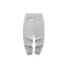 Pantaloni sportivi affusolati e caldi con fodera in pile e lettere “Black Grey”