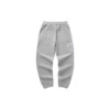Pantaloni sportivi affusolati in pile “Black Grey”