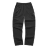 Pantaloni sportivi elasticizzati a vita alta con stampa a lettere “Nero Verde oliva”
