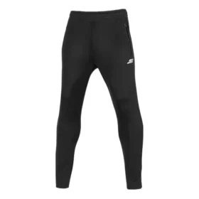 Pantaloni sportivi in maglia a vita dritta e vestibilità slim “Nero”