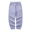 Pantaloni sportivi in maglia con logo stampato in vita “Purple”