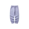 Pantaloni sportivi in maglia con logo stampato in vita “Purple”