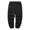Pantaloni sportivi in maglia con stampa di lettere della serie CNY “Nero”