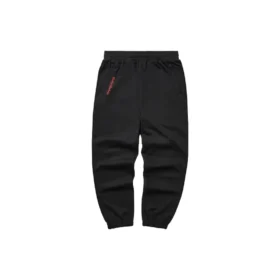 Pantaloni sportivi in maglia con stampa di lettere della serie CNY “Nero”