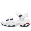 Pantofole D’ Lites GS Bianco/Blu/Rosso