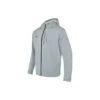 Piumino 3 in 1 con cappuccio in tessuto “Grey Black”