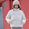Piumino corto della serie Lifestyle “Bianco”