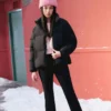 Piumino corto della serie Lifestyle “Black”