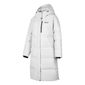 Piumino lungo basic “Bianco”