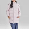 Piumino lungo BASIC “Rosa”