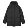 Piumino lungo casual “Black”