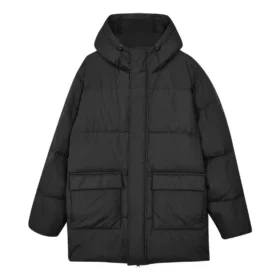 Piumino lungo casual “Black”