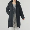 Piumino lungo casual “Black”