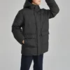 Piumino lungo casual “Black”