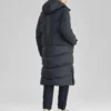Piumino lungo casual “Black”