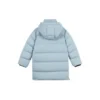 Piumino lungo casual “Black Teal”