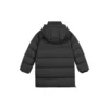 Piumino lungo casual “Black Teal”