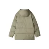 Piumino lungo casual “Verde acqua”