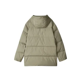 Piumino lungo casual “Verde acqua”