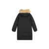 Piumino lungo della serie Casual “Black”