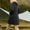 Piumino lungo della serie Casual “Black”