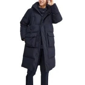 Piumino lungo della serie Lifestyle “Black”