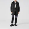 Piumino lungo della serie Lifestyle “Black”