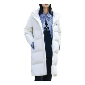 Piumino lungo “White”