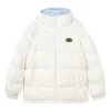 Piumino reversibile da tempo libero con cappuccio “White Blue”