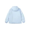 Piumino reversibile da tempo libero con cappuccio “White Blue”