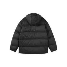 Piumino Waterproof con cappuccio “Nero”