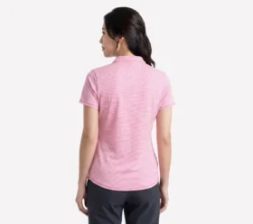 Polo a maniche corte a righe verdi